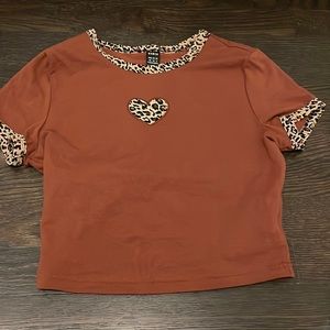 shein cropped shirt
